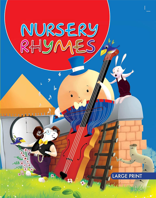 Nursery Rhymes : Large Print - Om Books