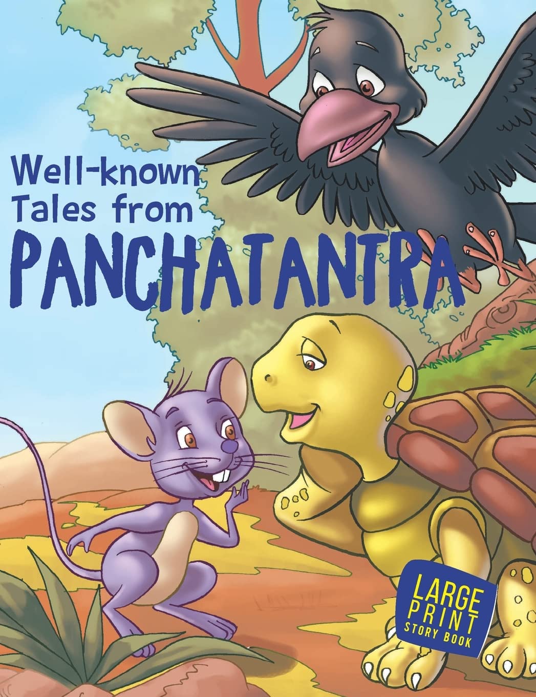 Well known tales from Panchatantra : Large Print - Om Books
