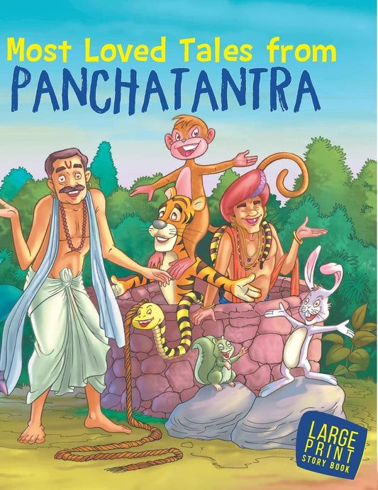 Most Loved Tales from Panchatantra : Large Print - Om Books