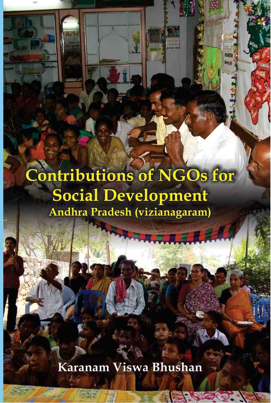 Contributions of Ngos For Social Development Andhra Pradesh (Vizianagaram) - Gyan Books - Swadesiicart