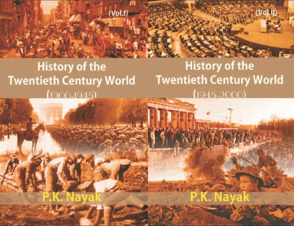 History of the Twentieth Century World (1900-1945) (1945-2000) 2 Vols. Set - Gyan Books - Swadesiicart