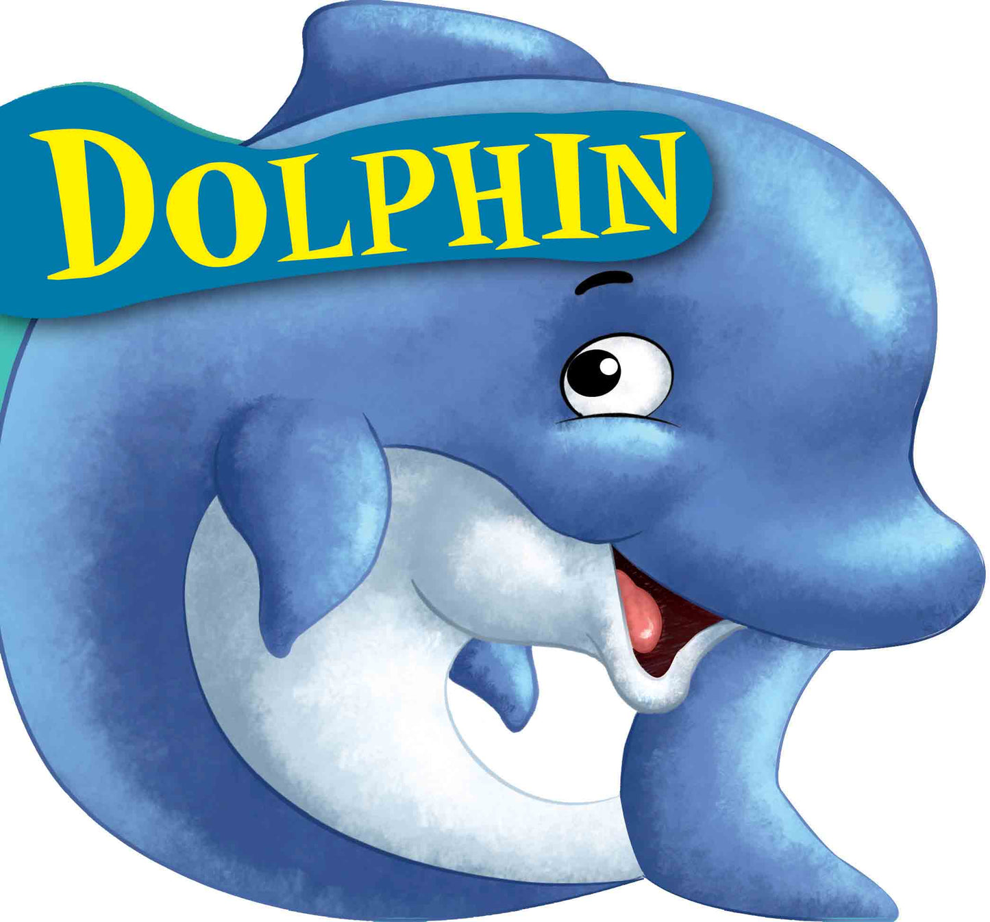 Dolphin : Cutout Board Book - Om Books - Swadesiicart