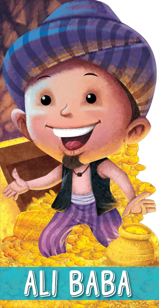 Ali Baba : Cutout Story Book - Om Books - Swadesiicart