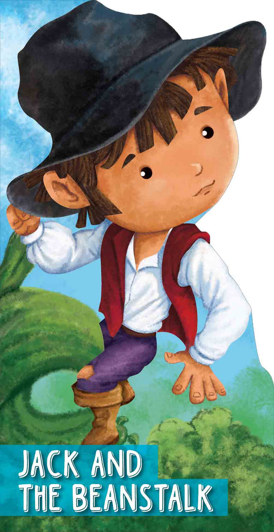 Jack and the Beanstalk : Cutout Story Book - Om Books - Swadesiicart