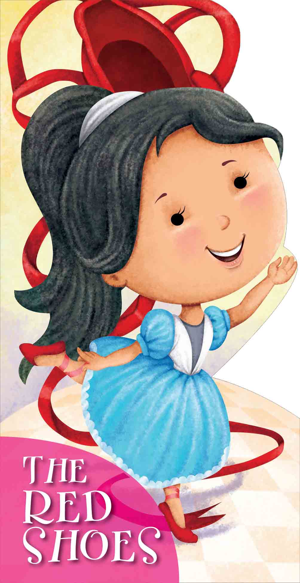 The Red Shoes : Cutout Story Books - Om Books - Swadesiicart
