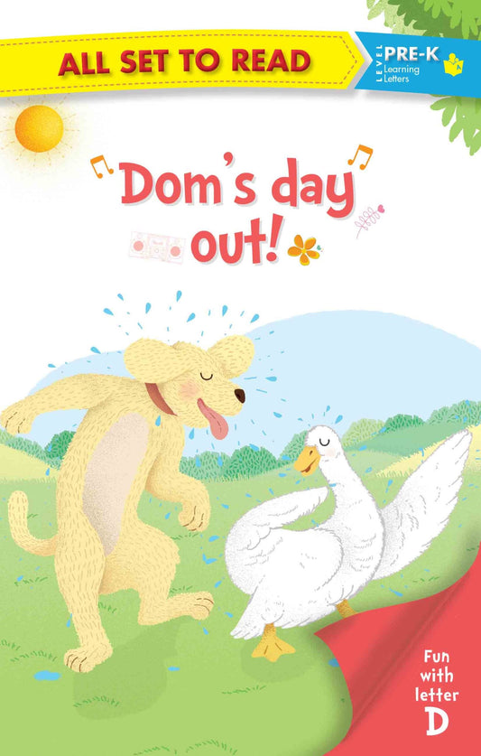 All set to Read fun with Letter D Doms Day Out - Om Books - Swadesiicart
