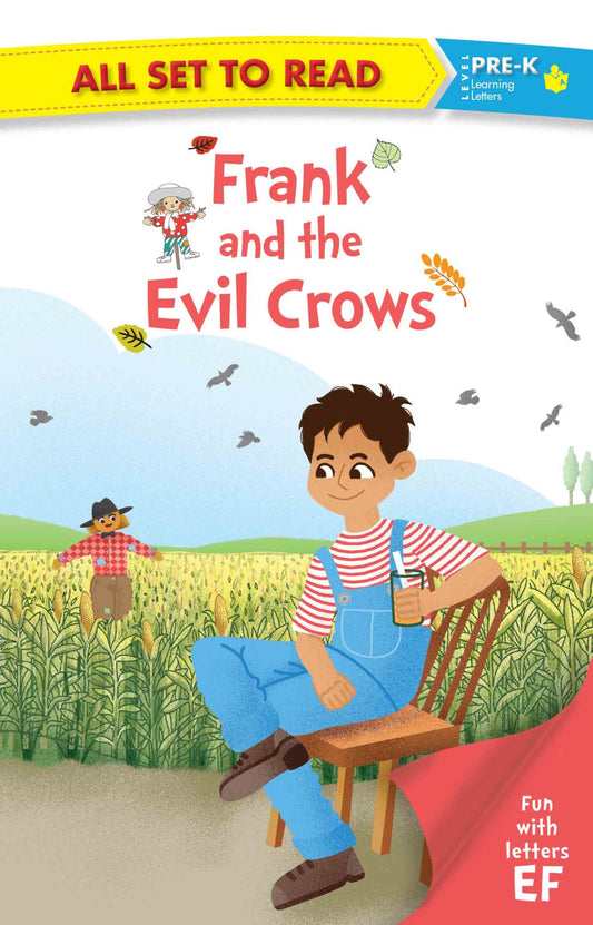 All set to Read fun with Letter EF Frank and the Evil Crows - Om Books - Swadesiicart