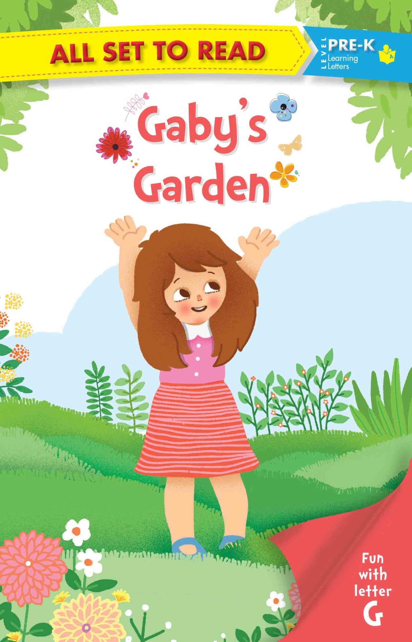All set to Read fun with Letter G Gabys Garden - Om Books - Swadesiicart