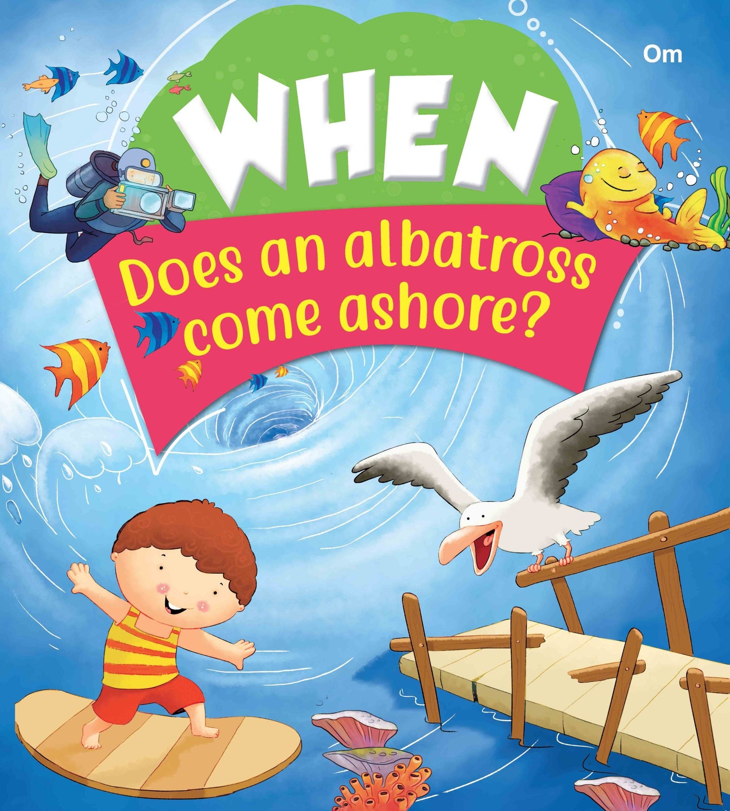 When Does an alboatross come ashore - Om Books - Swadesiicart