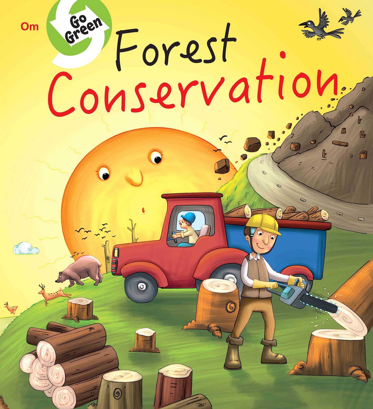 Go Green : Forest Conservation - Om Books - Swadesiicart