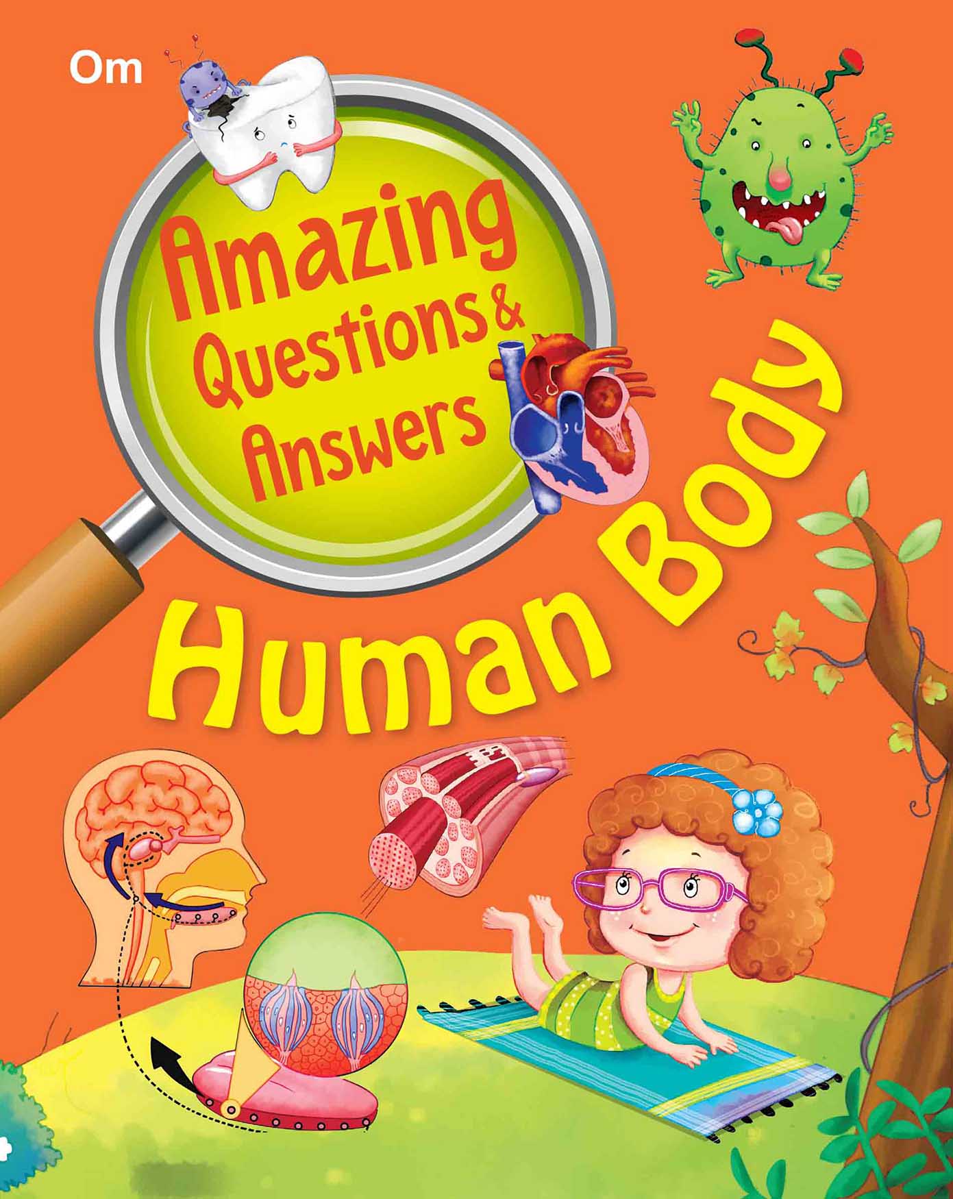 Amazing Questions & Answers Human Body - Om Books - Swadesiicart