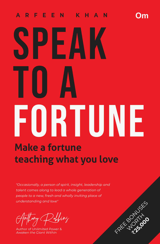 Speak to a Fortune by Arfeen Khan - Om Books