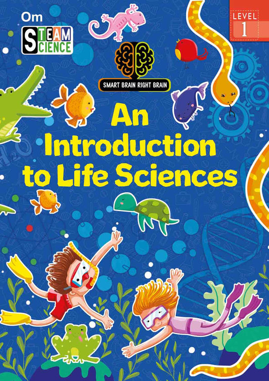 Smart Brain Right Brain Science Level 1 : An Introduction of Life Sciences - Om Books - Swadesiicart