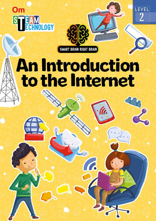 Smart Brain Right Brain Technology Level 2 : An Introduction to the Internet - Om Books - Swadesiicart