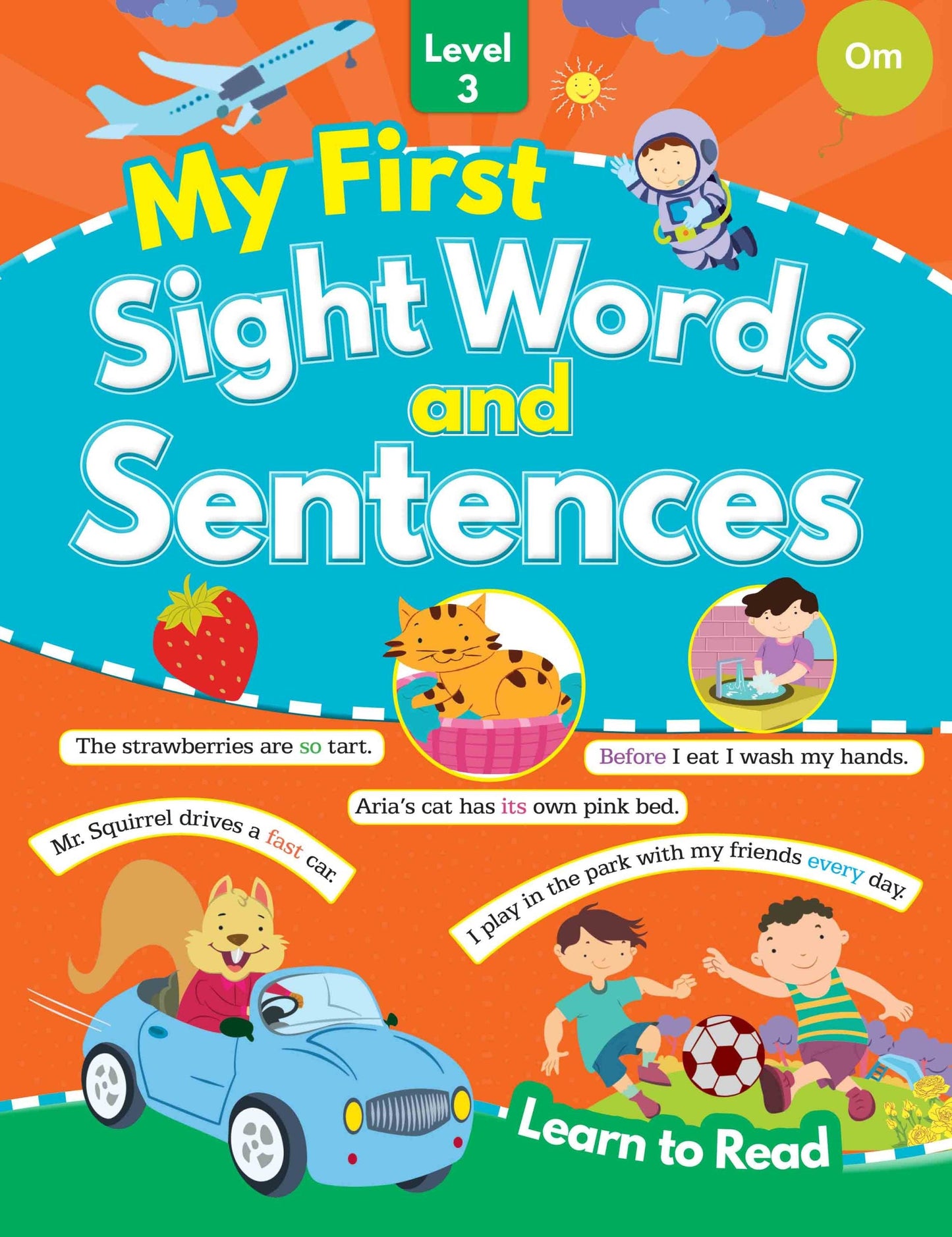 My First Sight Words and Sentences Level 3 - Om Books - Swadesiicart