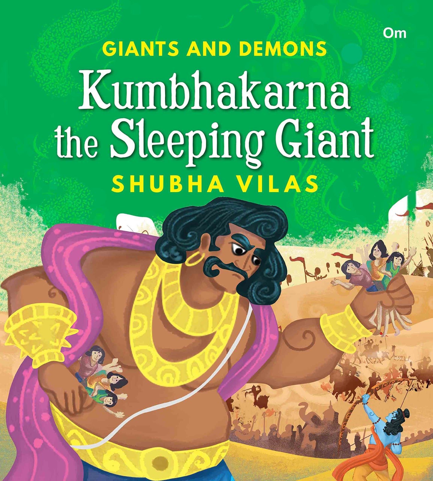 Giant and Demons : Kumbhakarna the Sleeping Giant - Om Books - Swadesiicart
