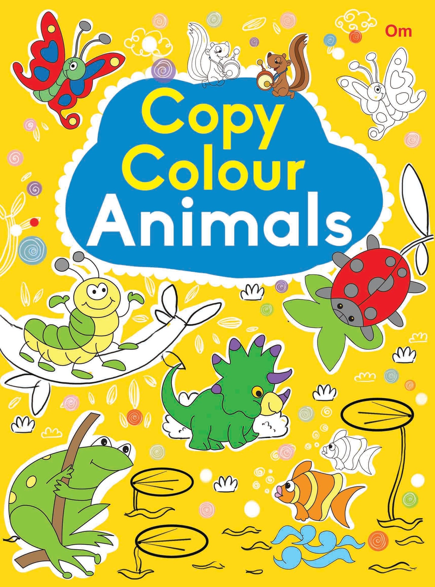 Copy Colour Animals - Om Books