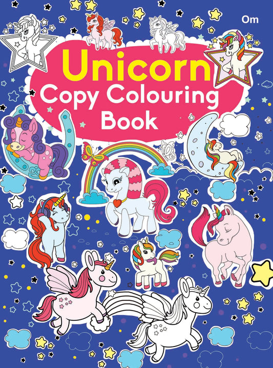 Unicorn Copy Colouring Book - Om Books