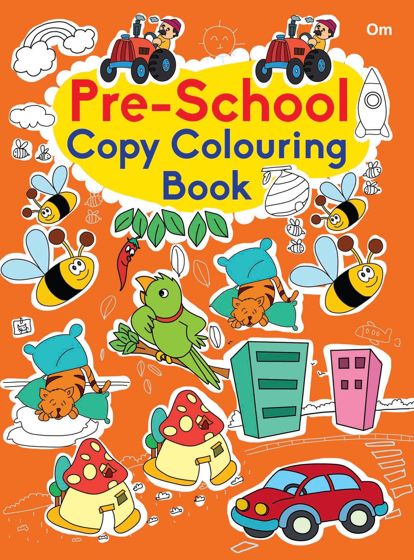 Pre-School Copy Colouring Book - Om Books