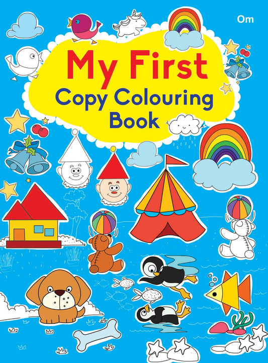 My First Copy Colouring Book - Om Books - Swadesiicart