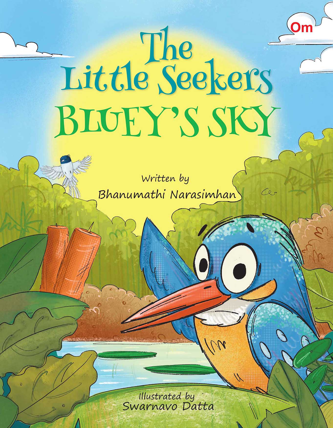 The little Seekers Bluey's Sky - Om Books - Swadesiicart