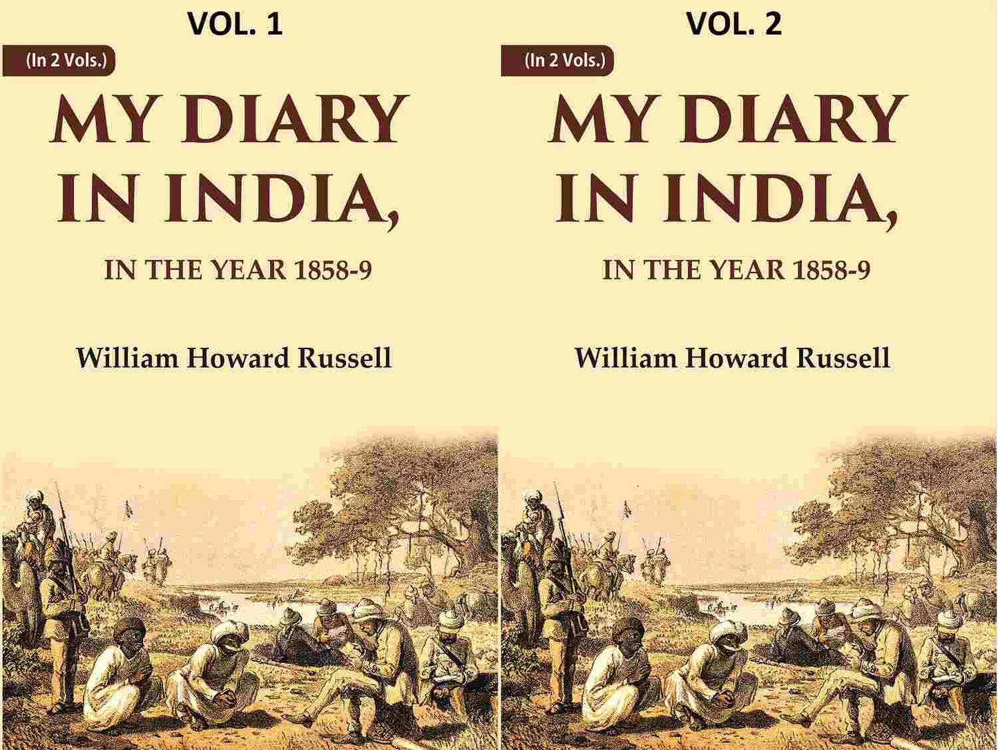 My diary in India: In the year 1858-9 2 Vols. Set - Gyan Books