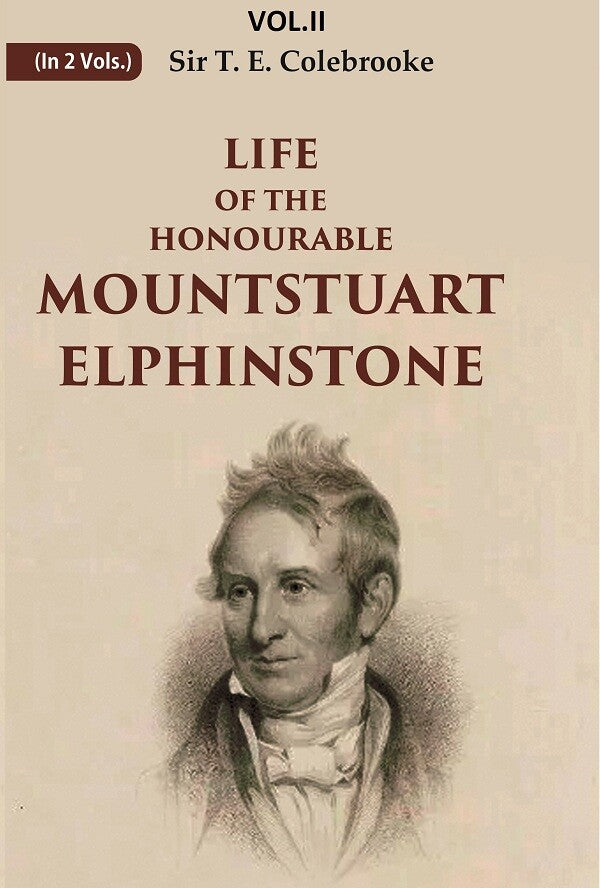 Life of the Honourable Mountstuart Elphinstone 1st - Gyan Books
