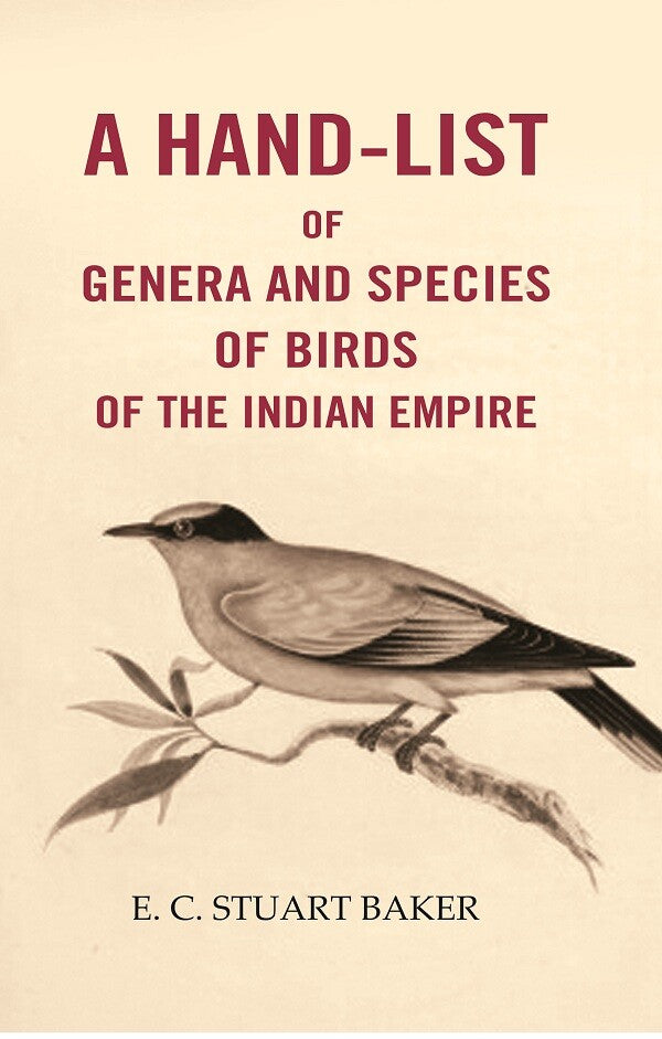 A Hand-List of Genera and Species of Birds of the Indian Empire - Gyan Books - Swadesiicart