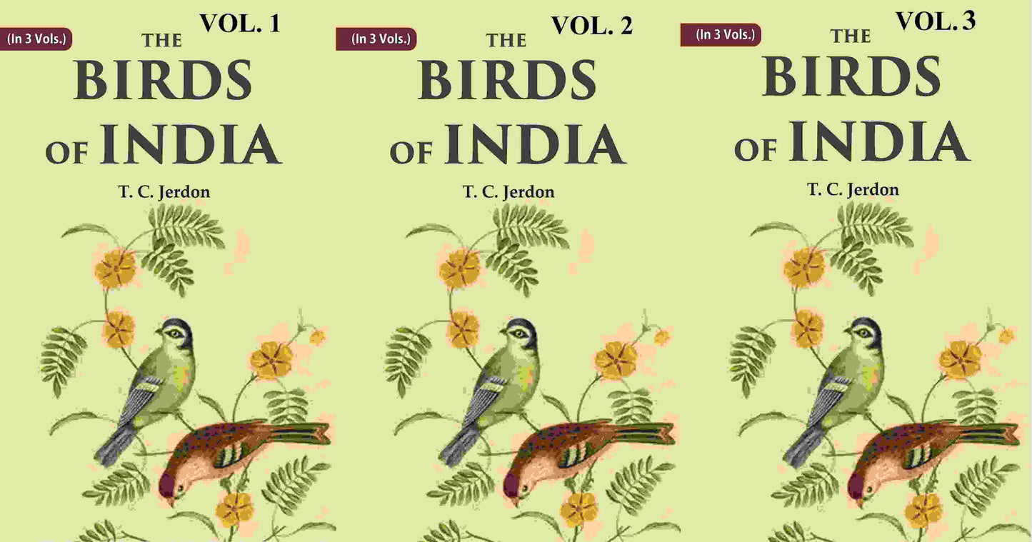 The Birds of India 3 vols. Set - Gyan Books