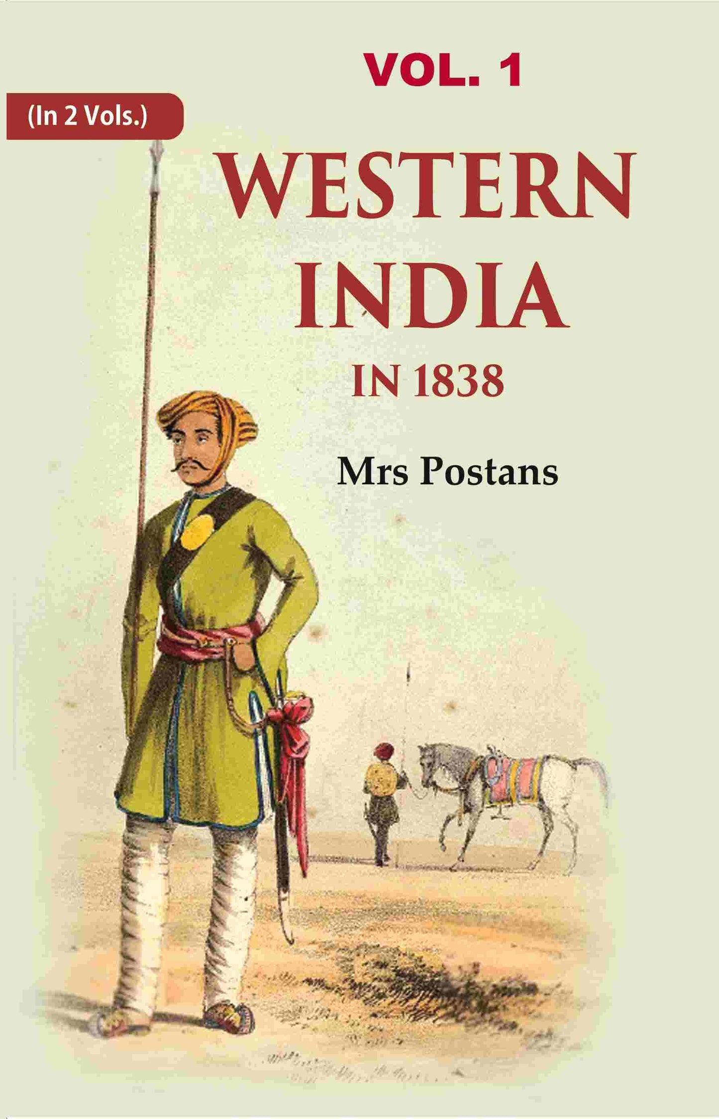Western India in 1838 1st - Gyan Books - Swadesiicart