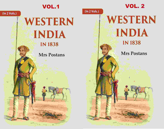 Western India in 1838 2 Vols. Set - Gyan Books - Swadesiicart