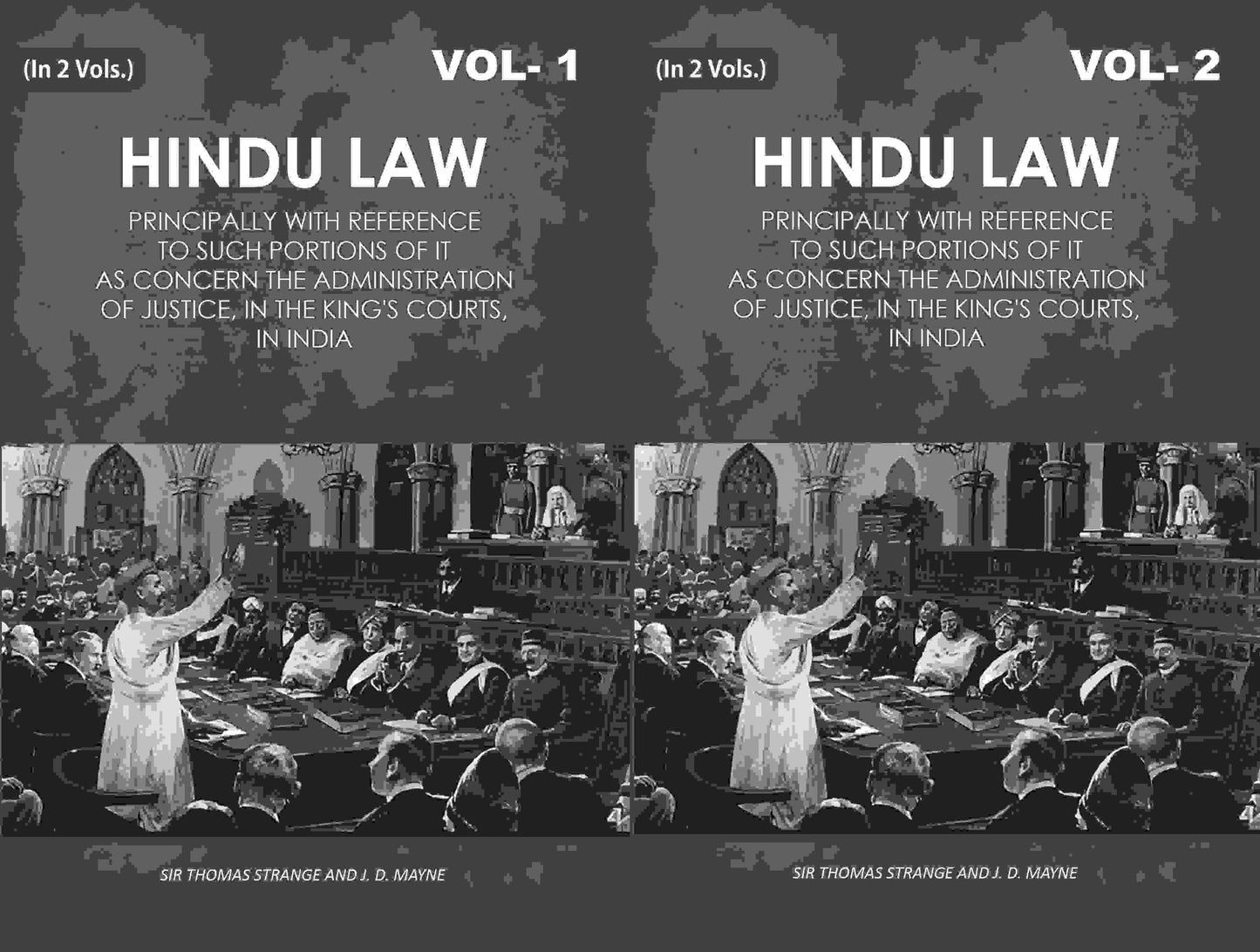 Hindu Law: Principally With Reference To Such Portions Of It As Concern The Administration 2 Vols. Set - Gyan Books - Swadesiicart
