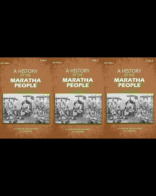 A History of the Maratha People 3 Vols. Set - Gyan Books - Swadesiicart