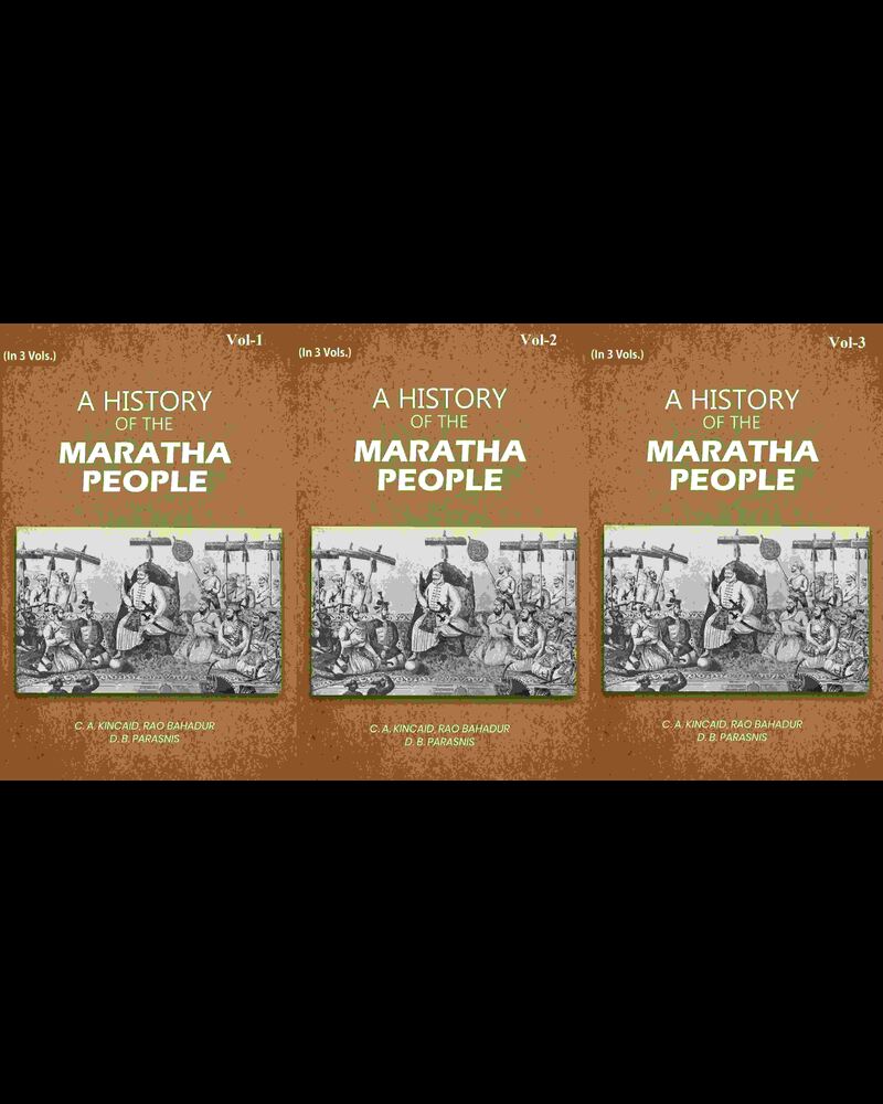 A History of the Maratha People 3 Vols. Set - Gyan Books - Swadesiicart