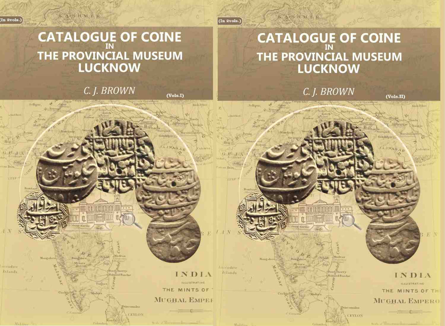 Catalogue of Coins in the Provincial Museum, Lucknow (2 Vols. Set) - Gyan Books