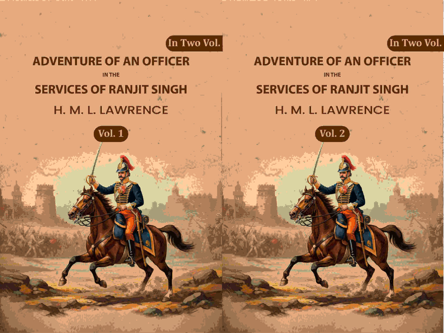 Adventure of an Officer in the Services of Ranjit Singh (2 Vols. Set) - Gyan Books
