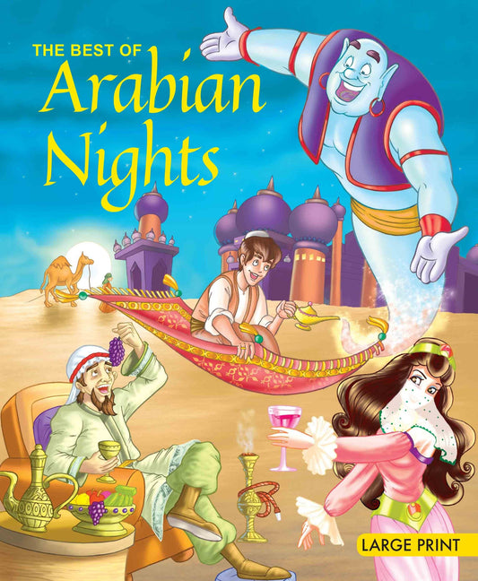 The Best of Arabian Nights : Large Print (Binder) - Om Books
