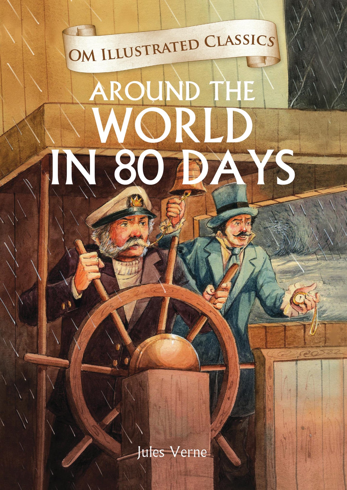 Around the World in 80 Days : Om Illustrated Classics - Om Books