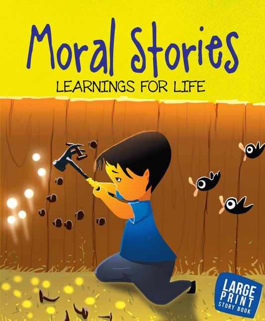Moral Stories Learnings for Life : Large Print - Om Books