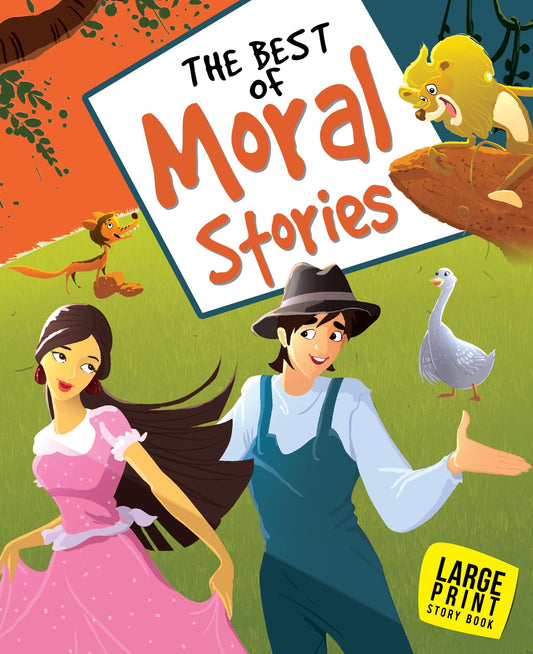 The Best of Moral Stories : Large Print (Binder) - Om Books