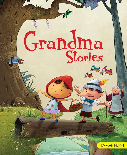 Grandma Stories : Large Print - Om Books