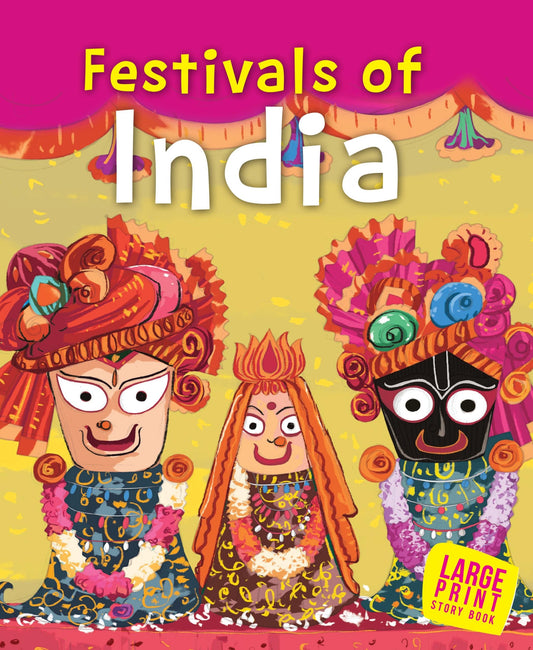 Festivals of india : Large Print - Om Books
