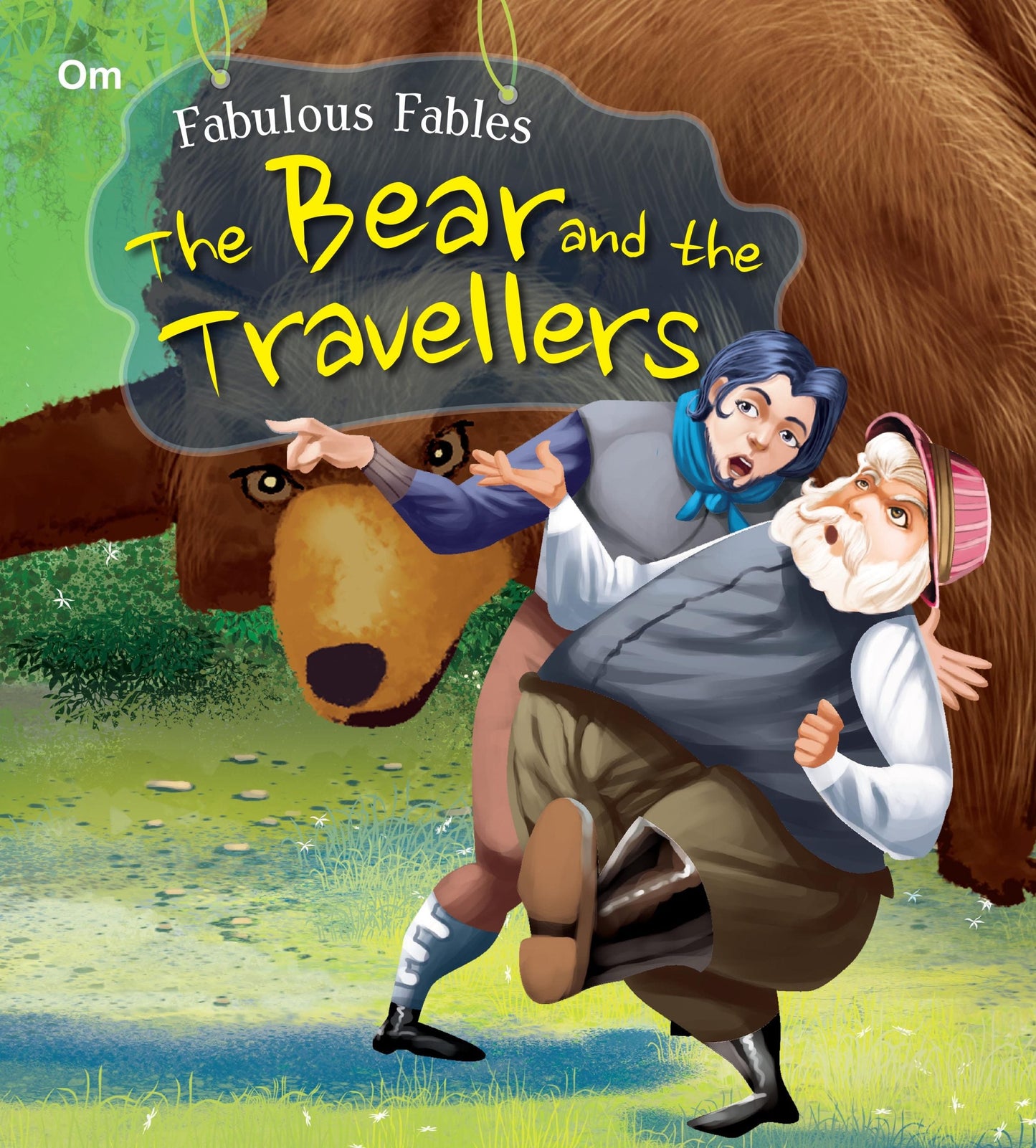 The Bear and the Travellers : Fabulous Fables - Om Books - Swadesiicart