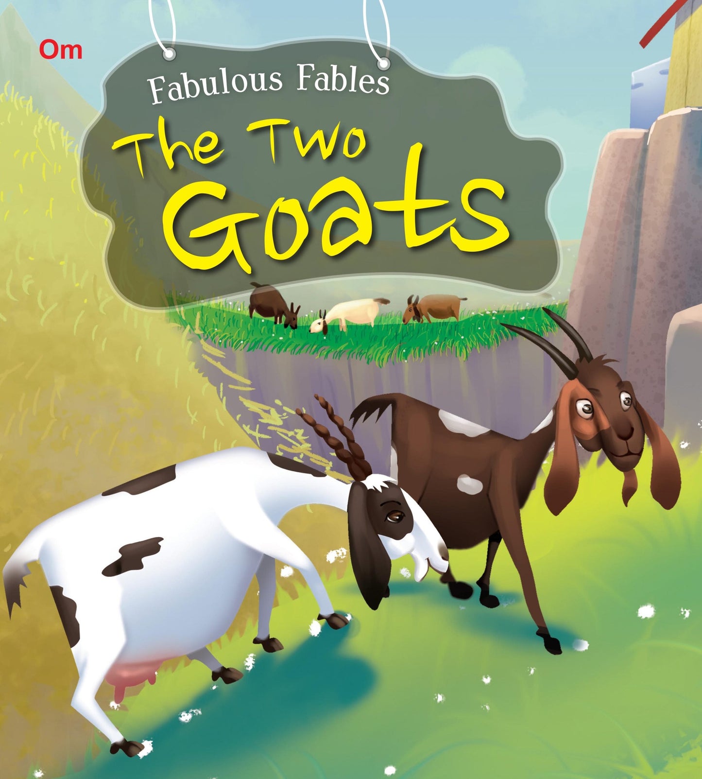 The Two Goats : Fabulous Fables - Om Books - Swadesiicart