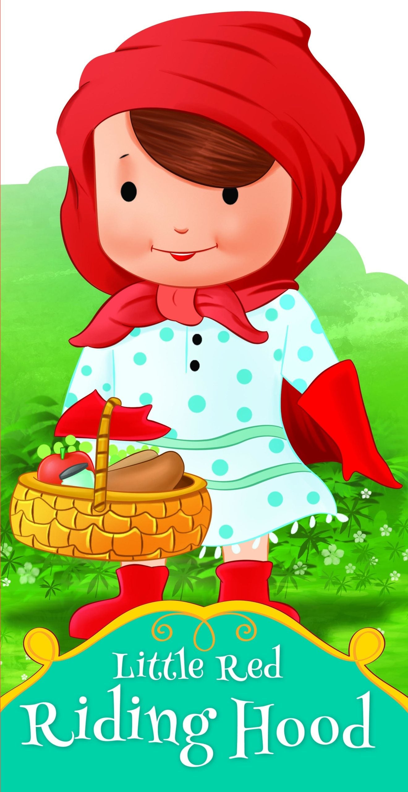 Little Red Riding Hood : Cutout Story Book - Om Books - Swadesiicart