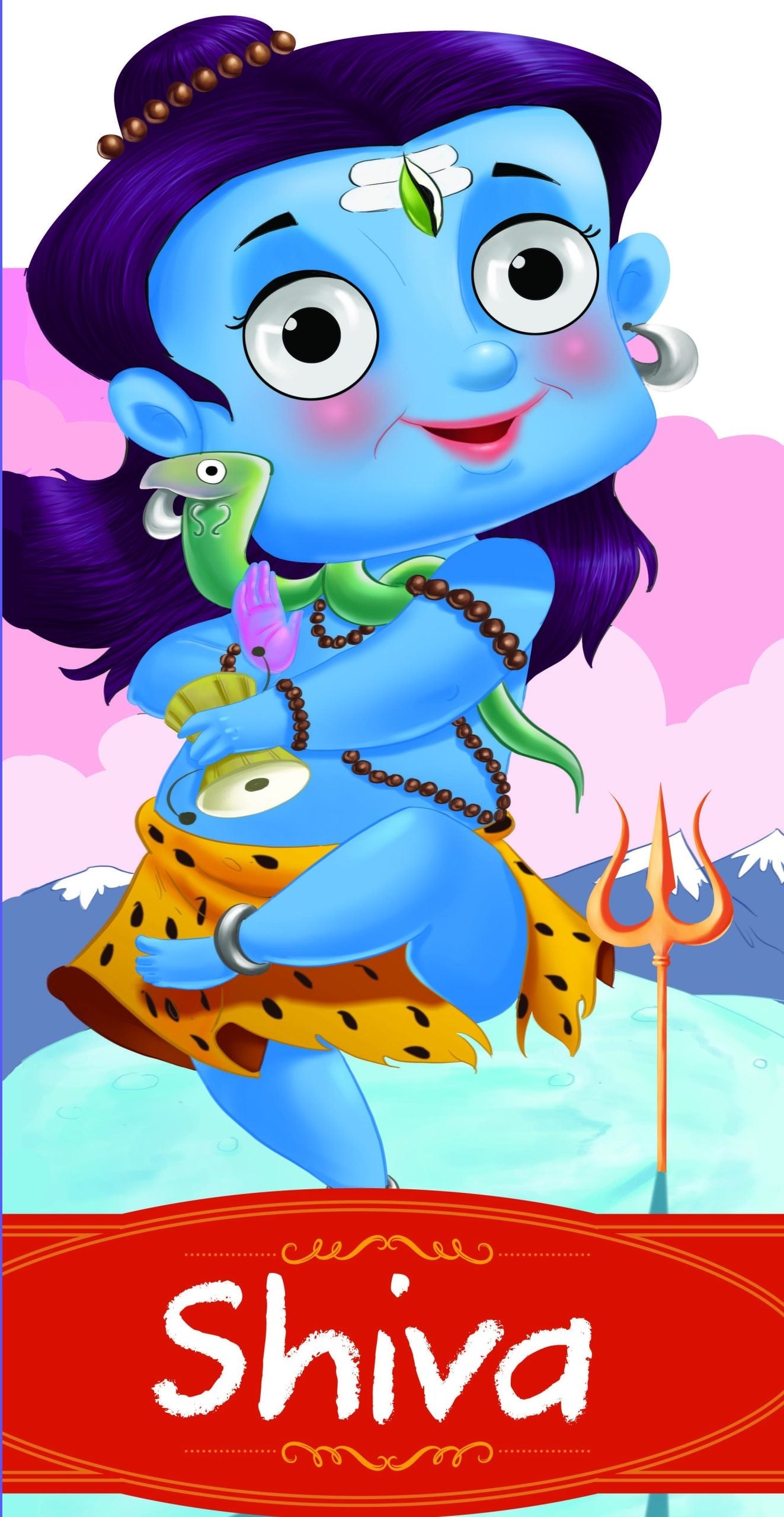 Shiva : Cutout Story Book - Om Books - Swadesiicart