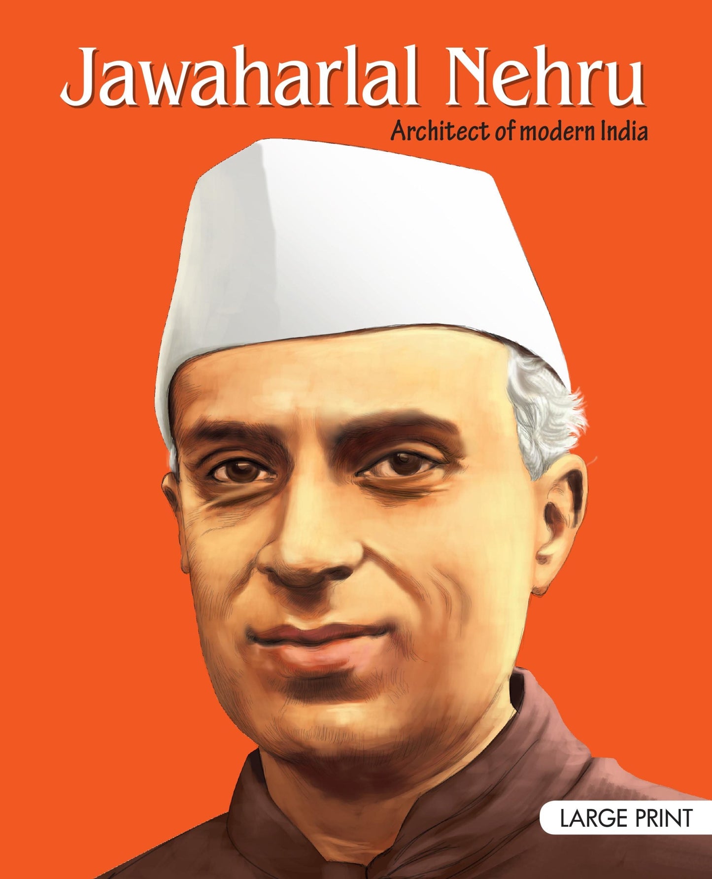 Jawaharlal Nehru : Large Print - Om Books - Swadesiicart