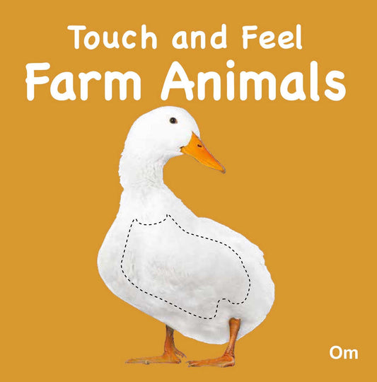 Touch and Feel Farm Animals - Om Books - Swadesiicart