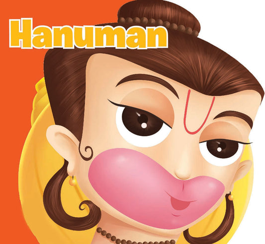 Hanuman : Cutout Board Book - Om Books