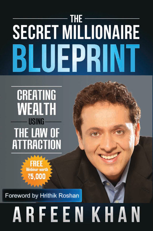 The Secret Millionaire Blueprint by Arfeen Khan - Om Books - Swadesiicart